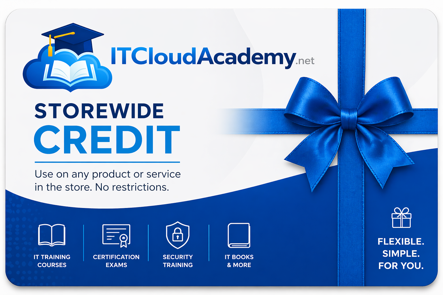 ITCloudAcademy Storewide Gift Card