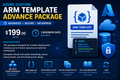 Azure Custom ARM Template Advanced Package
