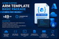 Azure Custom ARM Template Basic Package